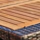 preview thumbnail 9 of 12, Teamson Home - Patio Bar Height Dining Set, Acacia Wood