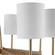 preview thumbnail 5 of 7, Uttermost Lautoka Rattan 8 Light Chandelier - 26H x 32 DIA in.