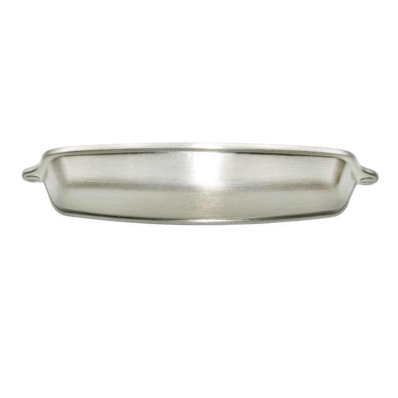 Utopia Alley Nicholas Pull Handle - Metal Brushed Nickel Pull Handle, 5.0" Center to Center