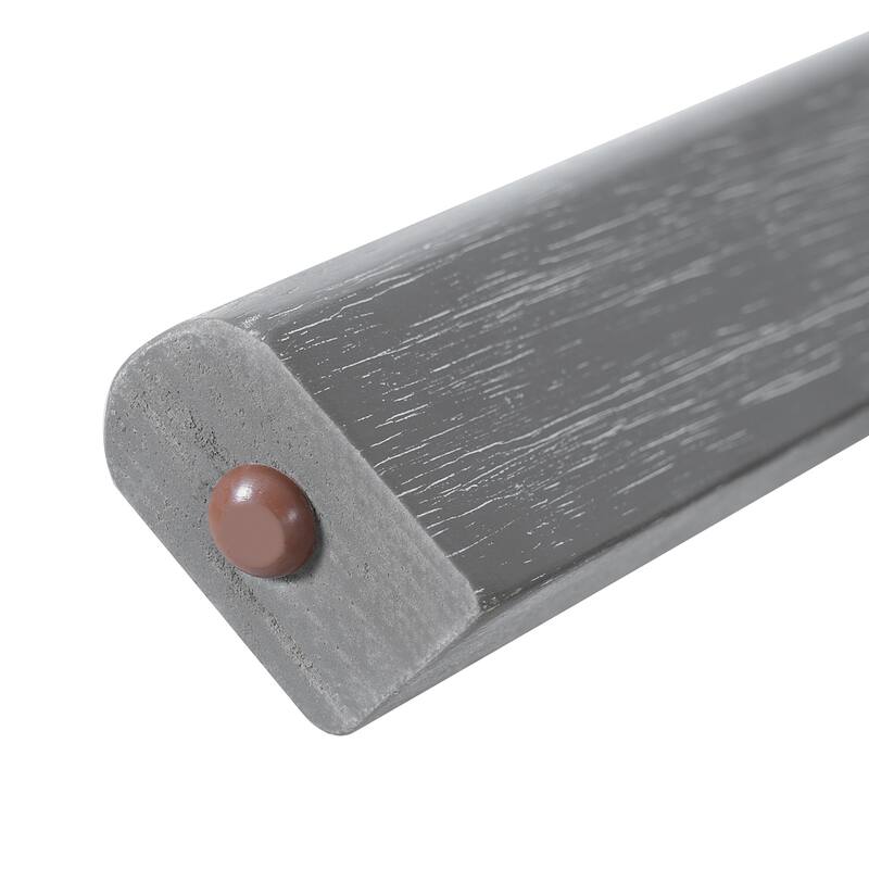 5 Piece Solid Wood Dining Table Set, Rectangular Table with 4 Chairs, Kitchen Dining Table & Chair Set for 4 Persons