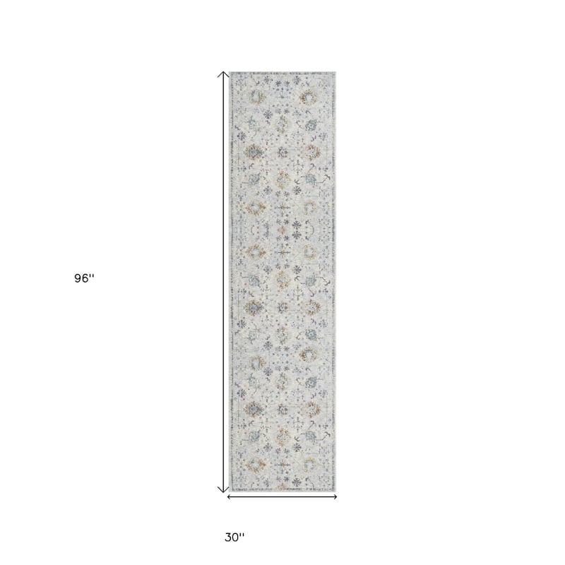 Kinal Floral Traditional Woven Area Rug By HomeRoots