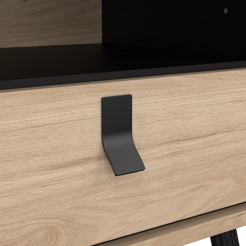 Carson Carrington Ry Nightstand with 1 Drawer and Open Shelf
