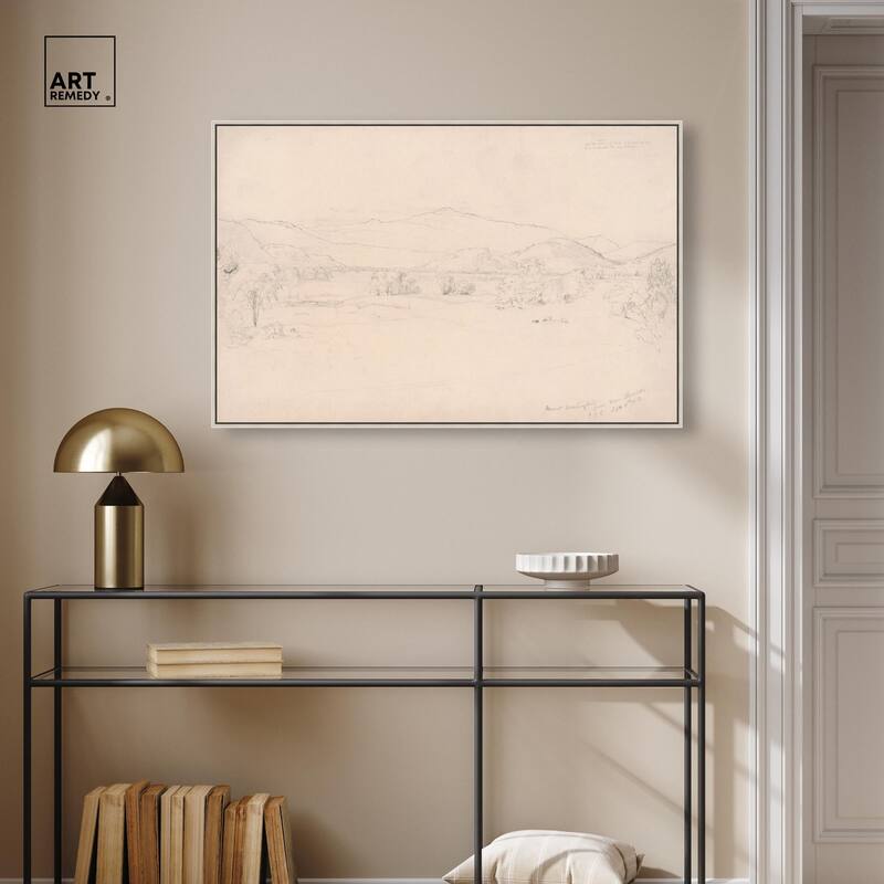 Study for View Mt. Washington Canvas by Art Remedy