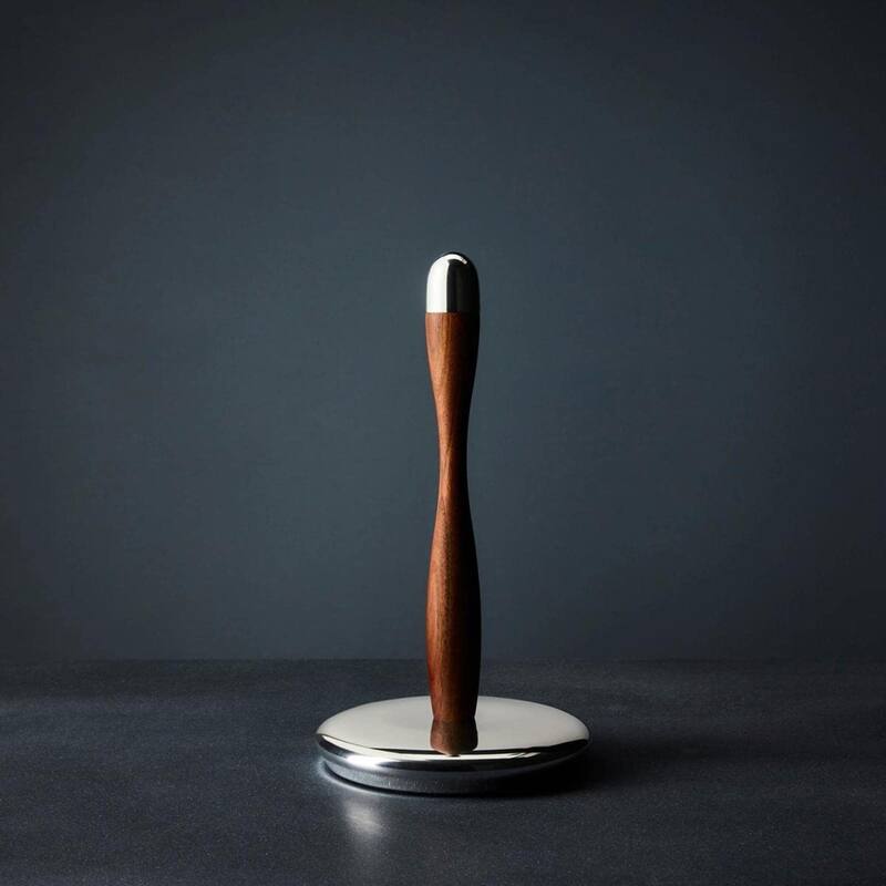 Nambe Curvo Paper Towel Holder - 7.5” x 13.75”