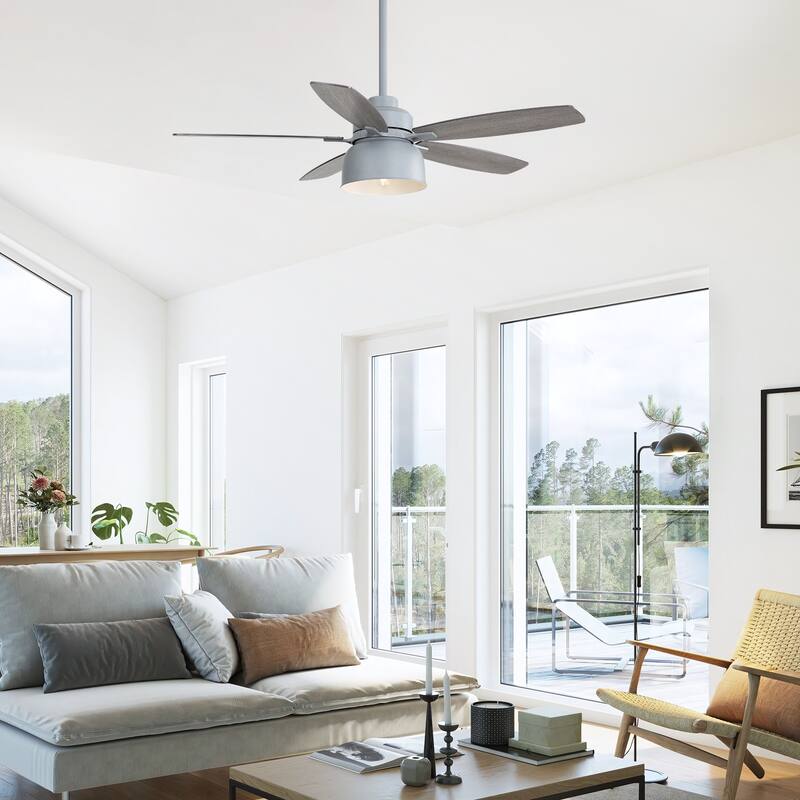 52 Inch Chandelier Ceiling Fan with Lights and Remote, Double-Side Fan Blades Ceiling Fan, Quiet Reversible Ceiling Fan