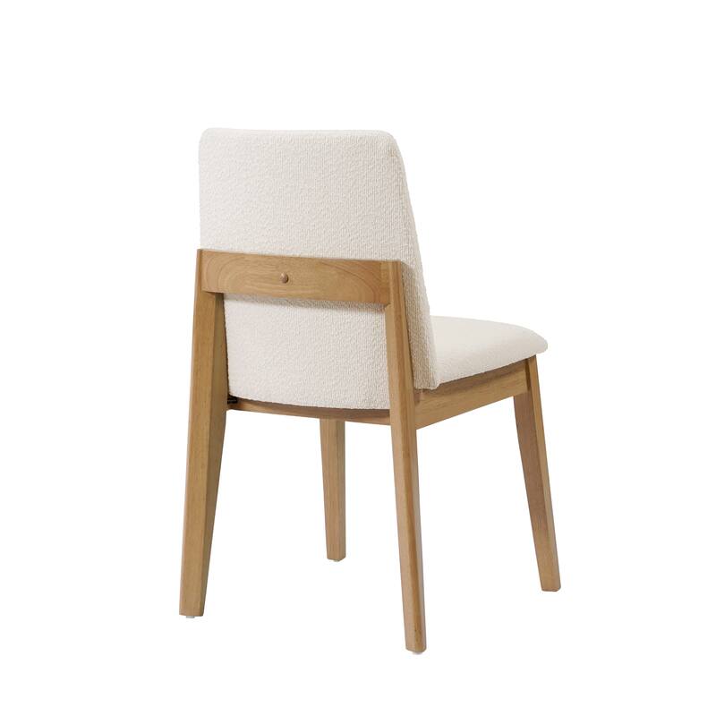 Christopher Knight Home - Arlo Modern Upholstered Solid Wood Armless Dining Chair (Set of 2)