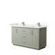 Option Light Green, Nickel Trim, White Quartz Top