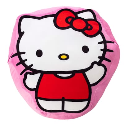 Hello Kitty Hello There Travel Cloud Pillow - Pink