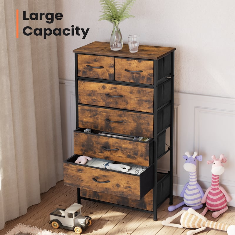 Pellebant 7-Drawer Storage Tower Organizer Chest Dresser