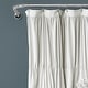 preview thumbnail 6 of 16, Silver Orchid Bara Ruffle Flower Trim Shower Curtain