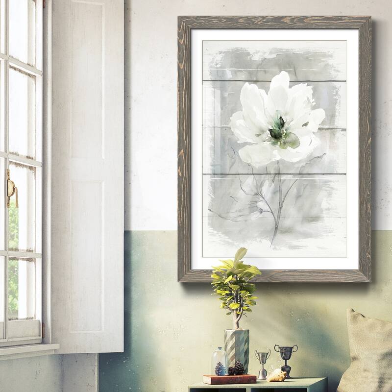 Farmhouse Rose II-Premium Framed Print - Ready to Hang