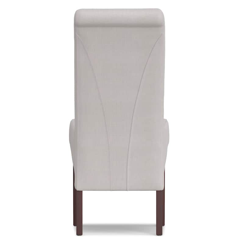 WYNDENHALL Franklin Transitional Deluxe Parson Dining Chair (Set of 2) - 17.7"w x 19.7"d x 40.2"h