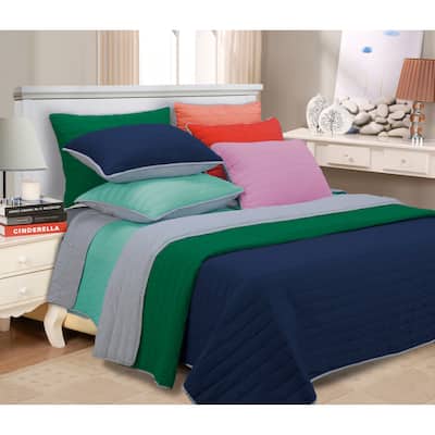 Miranda Haus Cairo Reversible Cotton Quilt Set