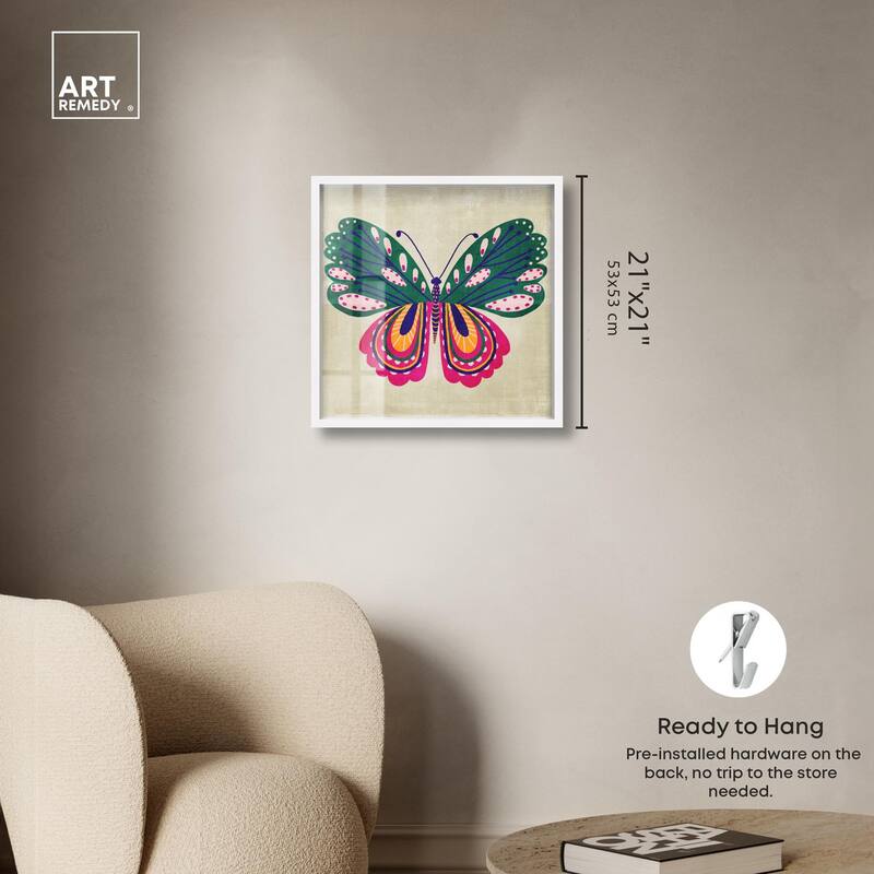 Butterfly Wings Shadowbox by Art Remedy