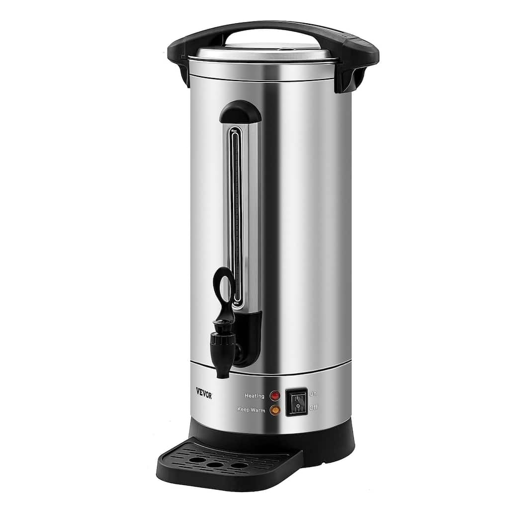 Anmytek 110 Cup Heavy Duty Commercial Grade Stainless Steel Coffee Urn Fast Brewing Keep Warm Dispenser
