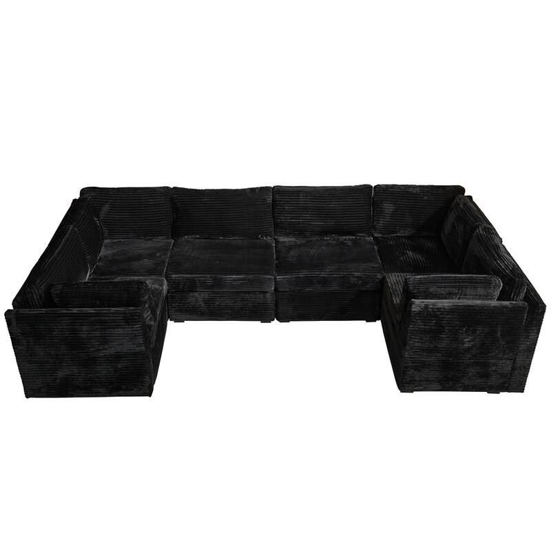 OVIOS Corner Plush Sofa