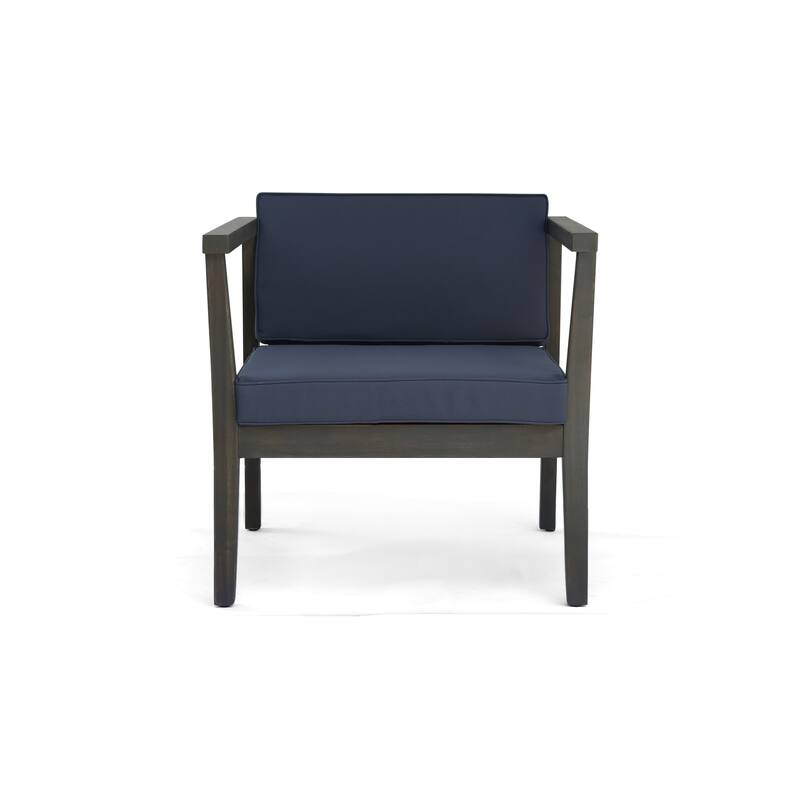 NEWBURY CLUB CHAIR ir with Handwoven Rope Accents & Curved Backrest Chair