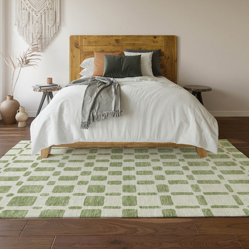 Premium Washable Super Soft Modern Hope Mayfield Rug