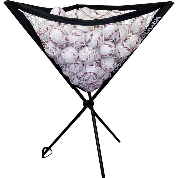 slide 2 of 4, Soft Toss/ Sock Net/Ball Caddy Combo