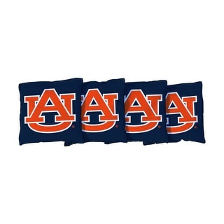 Auburn University Tigers Navy Cornhole Bags