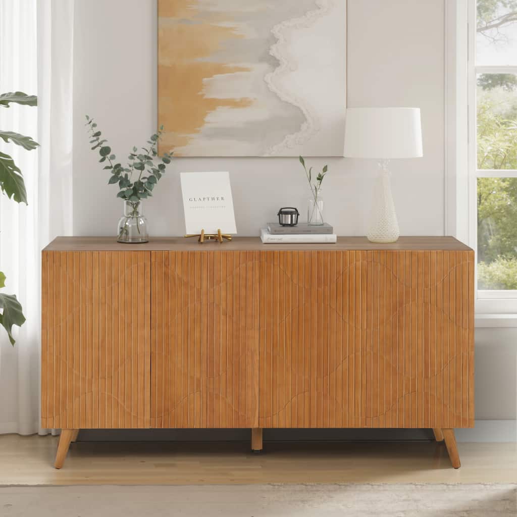 Christopher Knight Home- Starling MDF Sideboard With Adjustable Shelf
