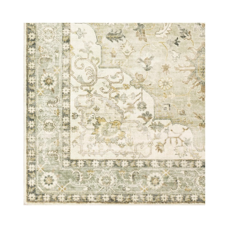 Livabliss Erin Updated Traditional Medallion Area Rug