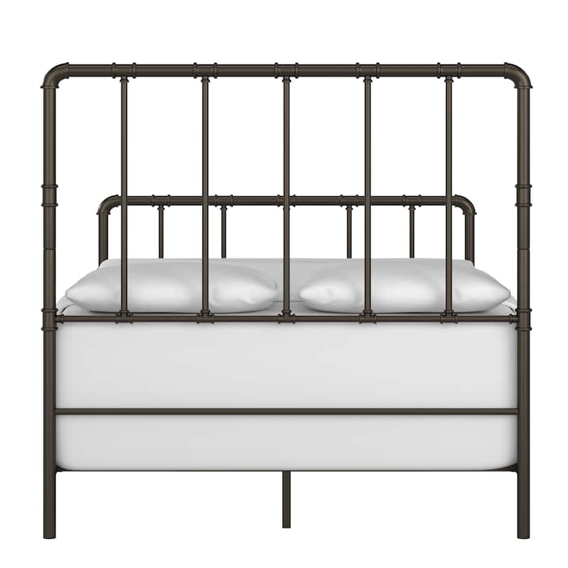 West Antique Industrial Iron Bed by iNSPIRE Q Classic