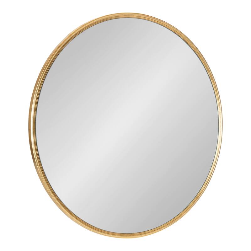 Kate and Laurel Caskill Round Framed Wall Mirror