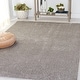 preview thumbnail 3 of 44, SAFAVIEH Tahoe Shag Heikea 1.2-inch Thick Rug 6'7" Square - Grey - Square