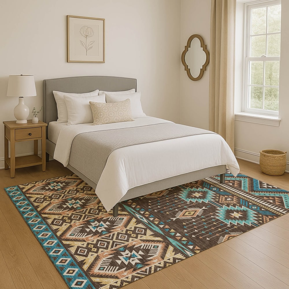 Premium Washable Super Soft Global Inspiration Mayfield Rug