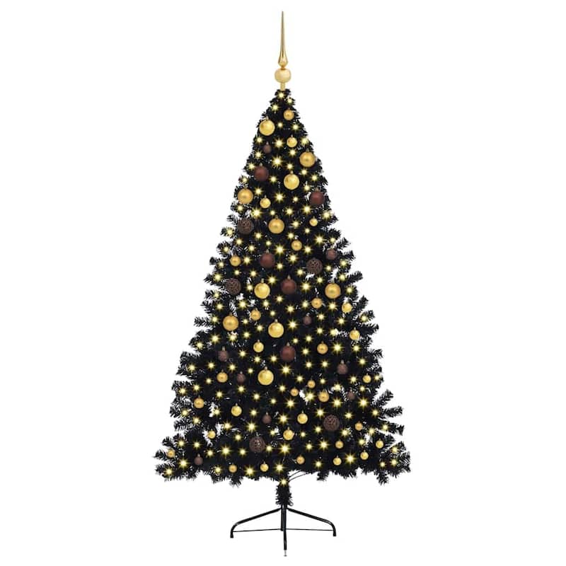 vidaXL Christmas Tree with Decorative String Lights