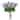 24" Artificial Lilac  Arrangement with  Cylinder Glass Vase