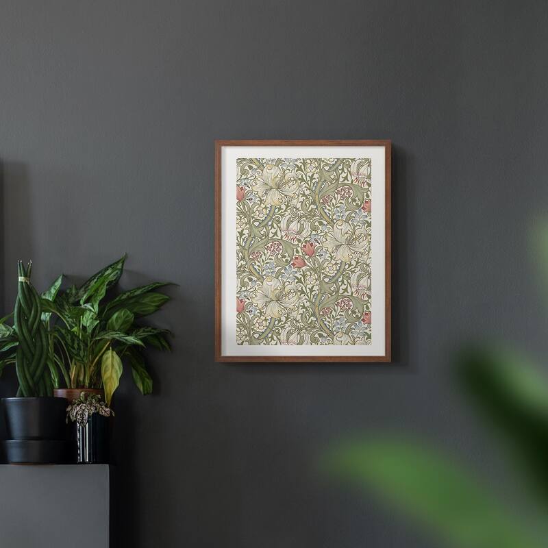 Vintage Floral Print CCCV -Framed Print