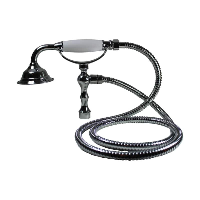 Handheld Telephone Shower Head Set With 58in Flex Hose Chrome Renovators Supply