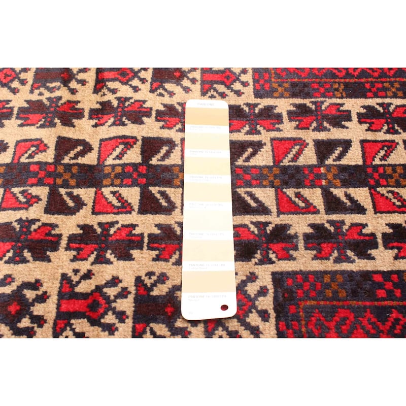 ECARPETGALLERY Hand-knotted Teimani Tan Wool Rug - 2'10 x 4'11