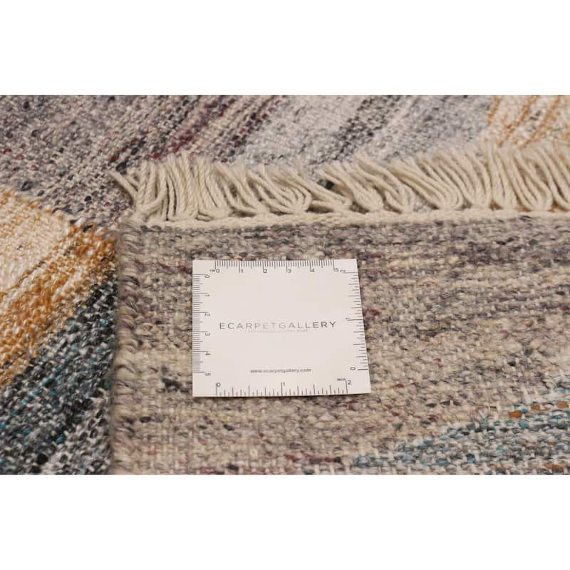 Ankara FW Grey Kilim 5'4" x 7'6" - 5'4 x 7'6