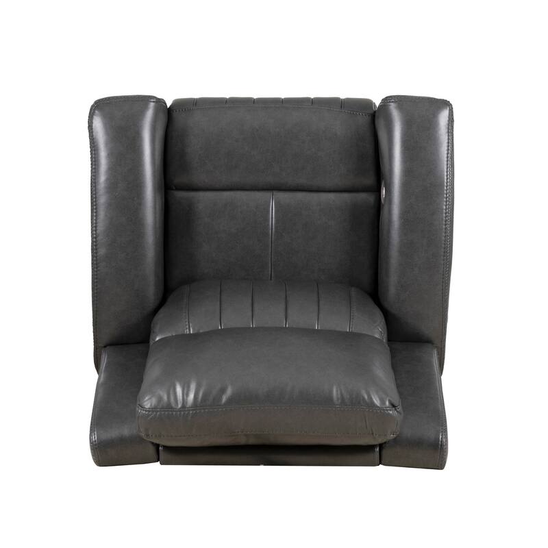 Izaiah Power Reclining Chair Grey