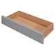 preview thumbnail 33 of 31, Minimalist Design Full Size Upholstered Wooden Platform Bed with Headboard,3 Storage Drawers in Footboard