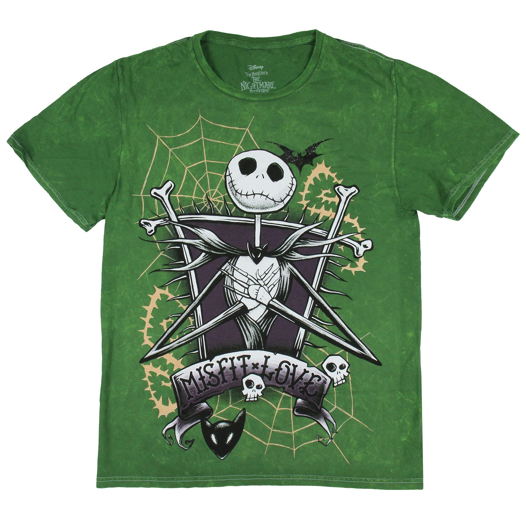 The Nightmare Before Christmas Women's Boyfriend Fit Short Sleeve T-Shirt