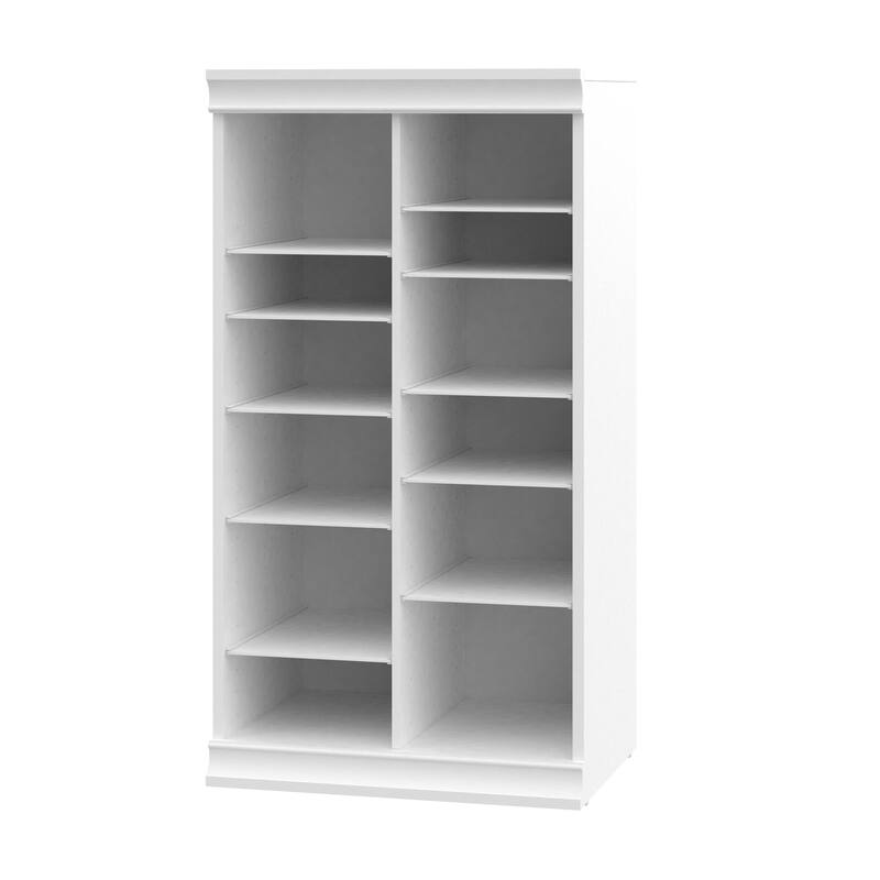 ClosetMaid Modular Storage 21.38-inch Wide Adjustable 16-Shelf Organizer