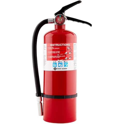 First Alert 5 Lb ABC Rechargeable Heavy Duty Plus Fire Extinguisher
