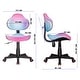 preview thumbnail 76 of 89, JJS Ergonomic Mesh Office Chair Adjustable Lumbar Support Computer Desk Chair