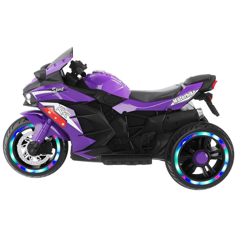 12V Kids Ride on Motorcycle, Electric Kids Motorcycle, Battery Powered Motorcycle for 3-6 Years Old