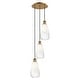 preview thumbnail 30 of 48, Innovations Lighting Endless Possibilities Ballston - Brookhaven Almond - 3 Light 13" Cord Hung Multi Pendant