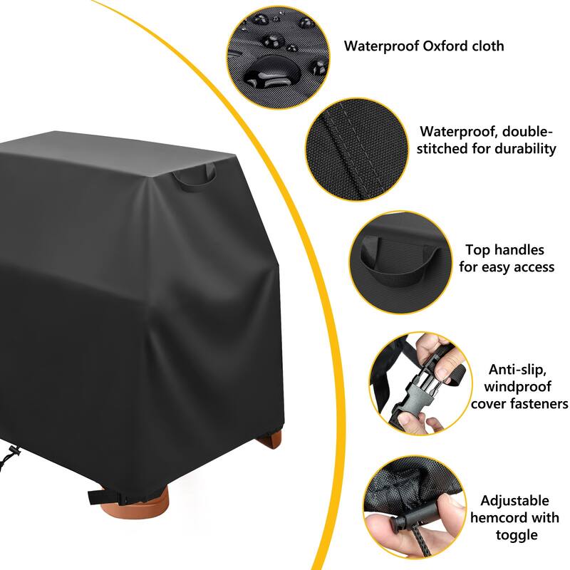 Durable Waterproof Toy Table Cover - 38"Lx22"Wx31"H
