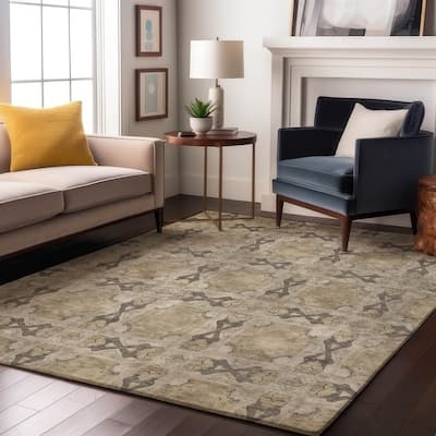 Premium Washable Super Soft Boho Medallions Mayfield Rug