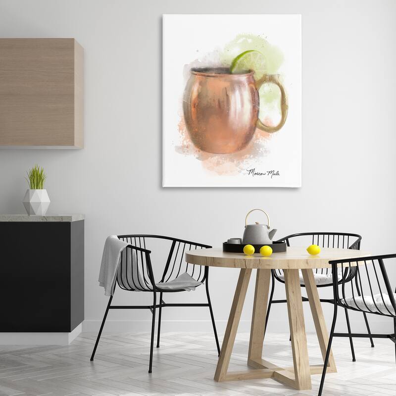 Stupell Soft Hued Moscow Mule Canvas Wall Art Design By Matthew Piotrowicz