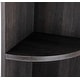 preview thumbnail 27 of 104, Q-Max 5-tier Wood Display Corner Bookcase