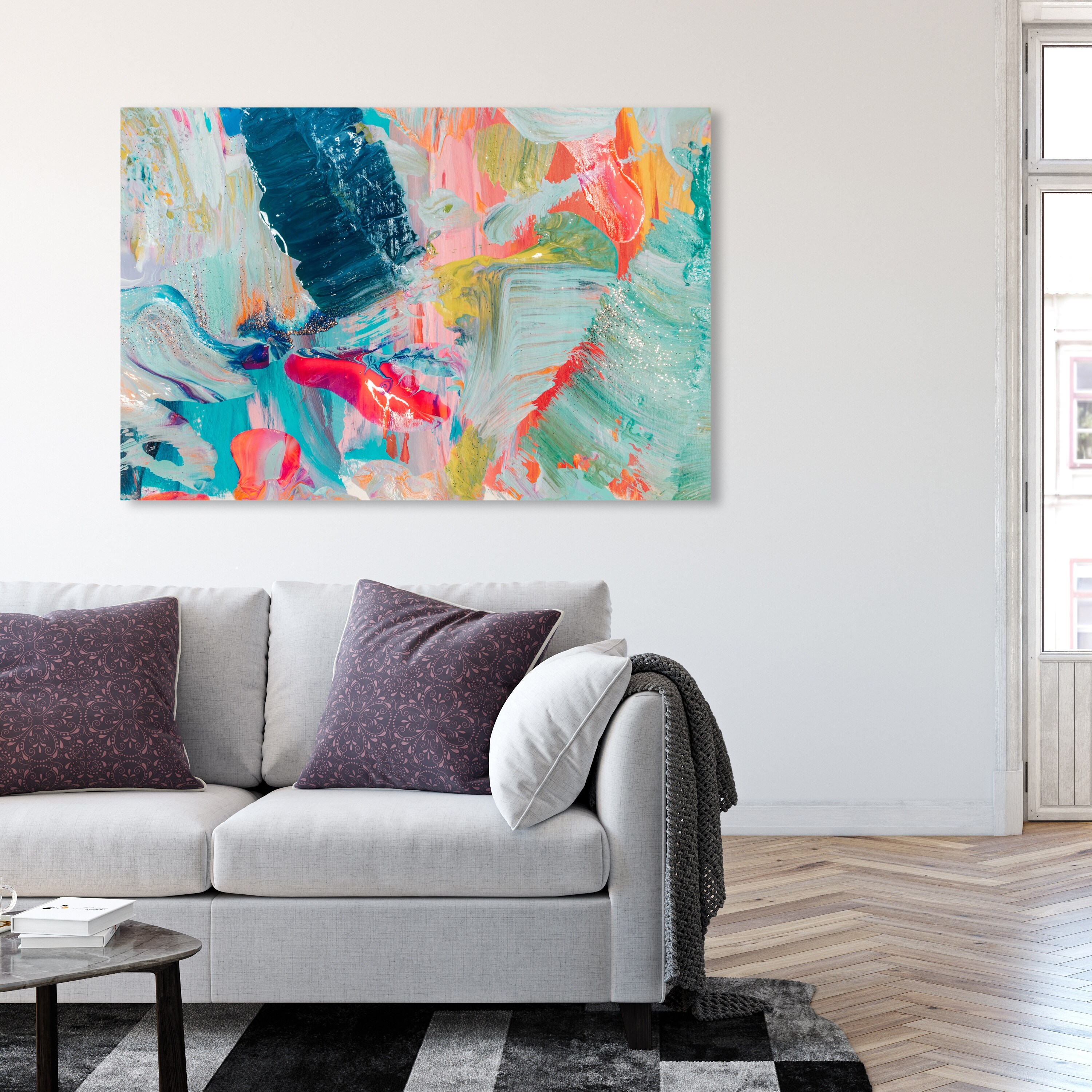 Oliver Gal 'That Love Feeling' Abstract Wall Art Canvas