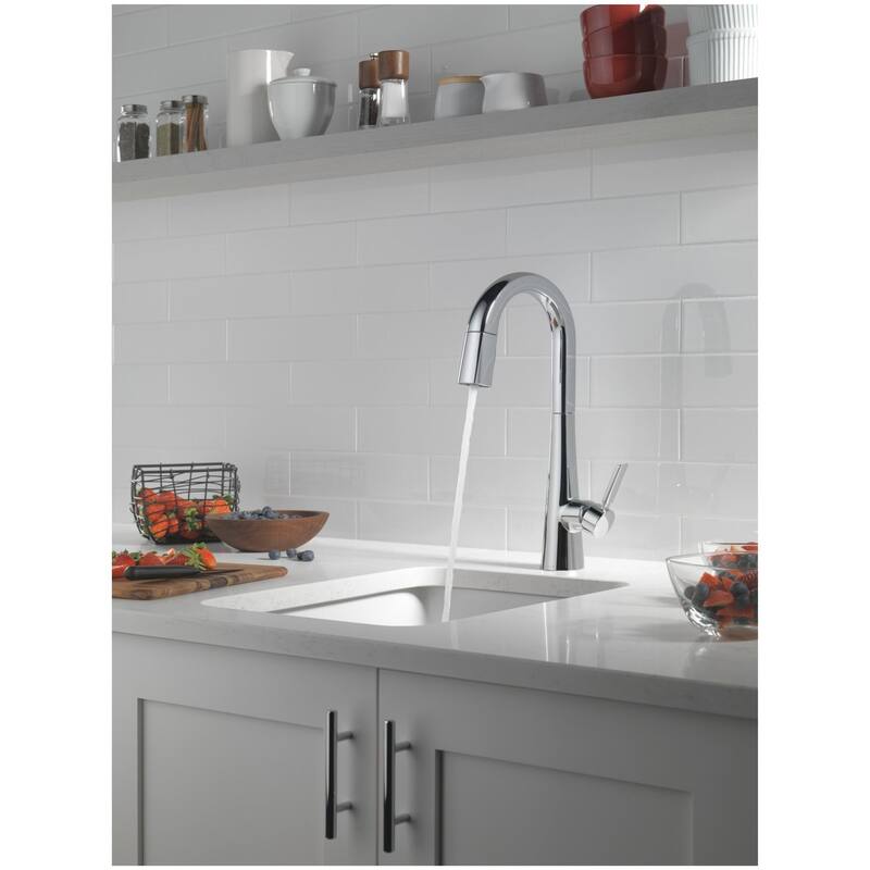 Delta 9991-PR-DST Monrovia 1.8 GPM Single Hole Pull Down Bar/Prep
